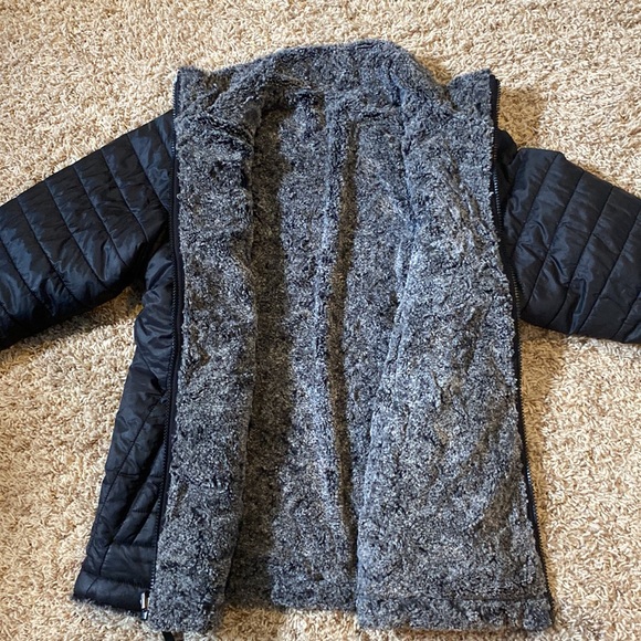 Girls THE NORTH FACE Mossbud Insulated Reversible Jacket, YLG - Picture 2 of 4